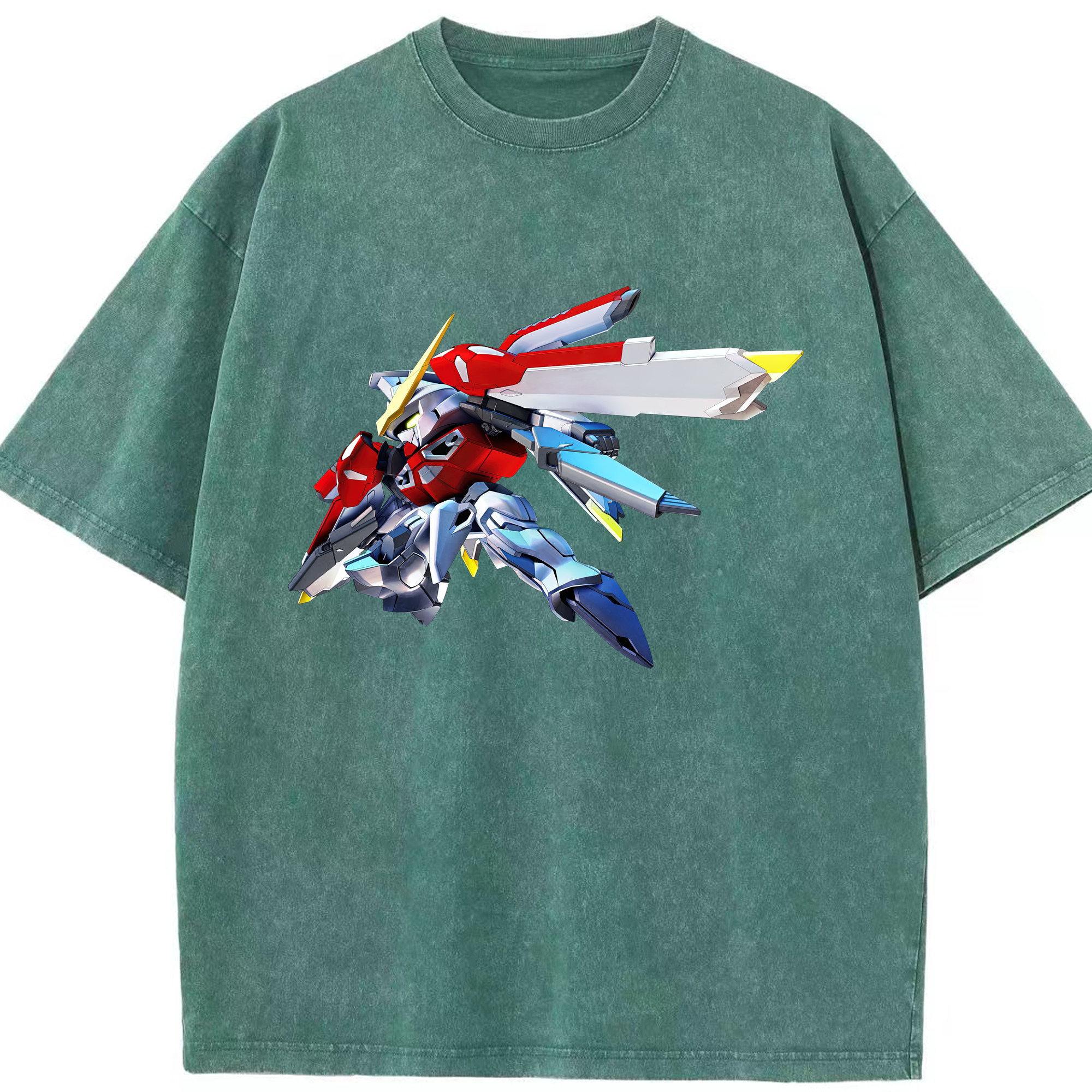 （画像用） 機動戦士ガンダム Mobile Suit Gundam 綿100% ヴィンテージ風 半袖Tシャツ（フロントプリント）